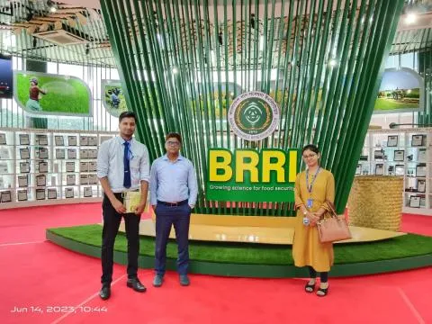 Bangladesh Rice Research Institute visit by our R&D team on June 2023